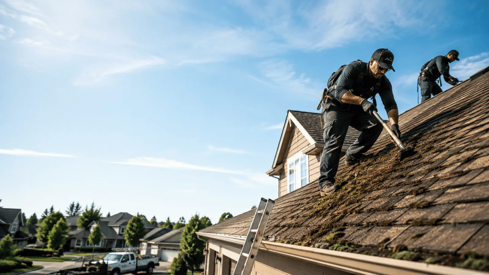 Roof Moss Removal in Richville, MN near me